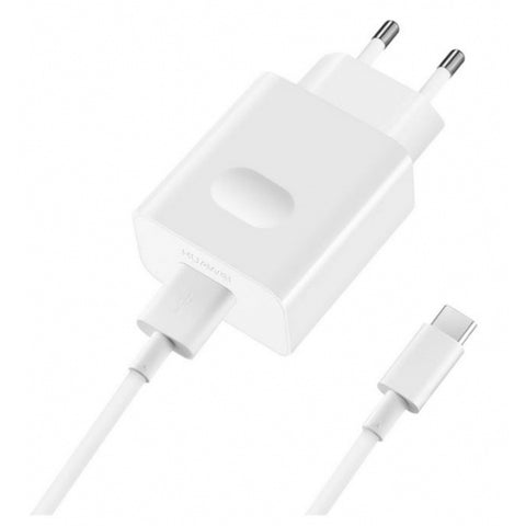 Huawei  Chargeur Quick Charge 2A + câble USB-C blanc